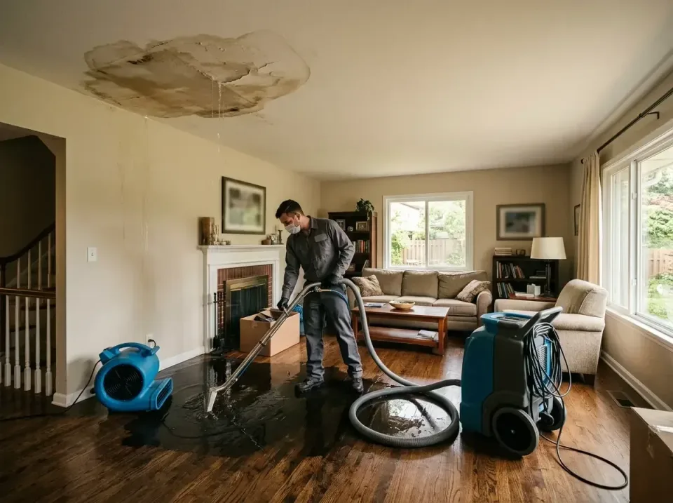 attic-pipe-burst-ceiling-drip-008 — frequently asked questions, Water Damage Restoration & Carpet Care in Jefferson, OH